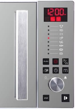 Zilveren Magnetron met Grillfunctie 900W en 8 Programma's - 26L Inhoud — thumbnail 3