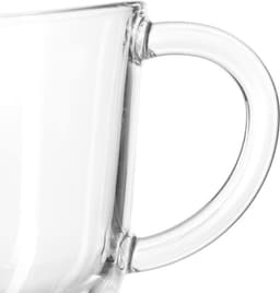 Vaatwasmachinebestendige koffiemok met handvat – 280 ml, stapelbaar, magnetronbestendig — thumbnail 3