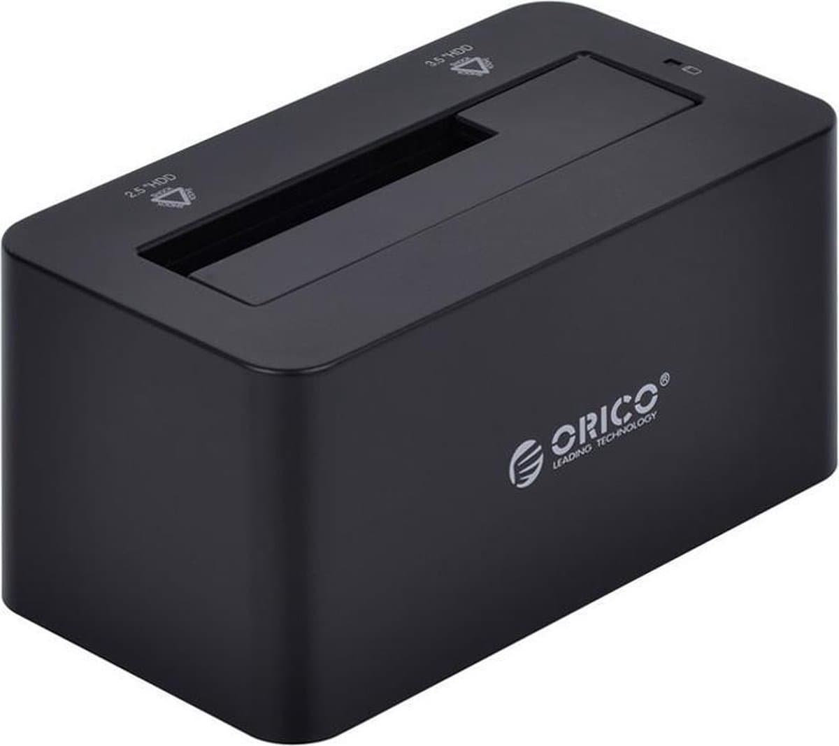 Let op type!! ORICO 6619US3 super snelle 5Gbps USB 3.0 naar SATA Docking Station voor 2.5 inch / 3.5 inch harde schijf (zwart) — afbeelding 1