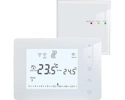 Draadloze Programmeerbare Thermostaat voor Gasketel met Groot LCD Touchscreen