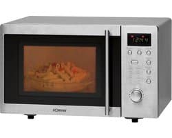 Kleine Magnetron met Grill en 8 Programma's | 1000 Watt, 20 Liter, Ruimtebesparend
