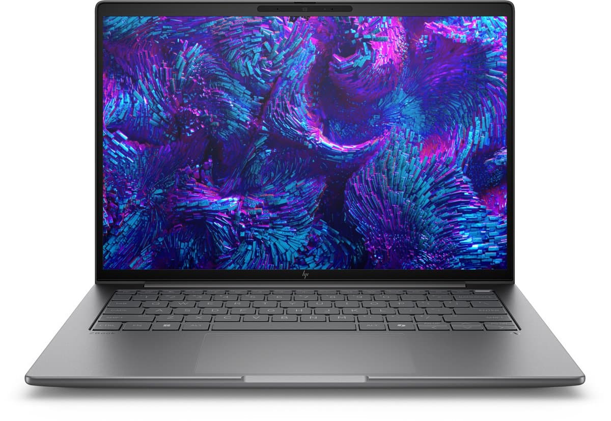 HP ZBook 8 G1i Data Science Intel Core Ultra 9 285H Mobiel werkstation 35,6 cm (14") WUXGA 32 GB DDR5-SDRAM 1 TB SSD NVIDIA RTX 500 Ada Wi-Fi 7 (802.11be) Windows 11 Pro AI Workstation, AI PC Zilver — afbeelding 1