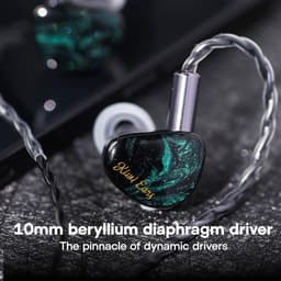 Kiwi Ears Cadenza - In-Ear Monitors - IEM - Dynamische Driver - Audiofiele Oordoppen - Verwisselbare Kabel - Universele Pasvorm - Groen — thumbnail 4