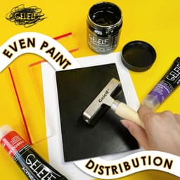 Flexibele Gel Drukplaat A5 voor Monoprinting en Prentkunst — thumbnail 2