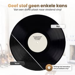 BLU LP Schoonmaakset - 4-in-1 Vinyl Cleaning Kit - Platenborstel - Platenreiniger - Antistatisch - LP Borstel - Platen Schoonmaakset - Vinyl Borstel - Vinyl Reiniger - LP Reiniger — thumbnail 2