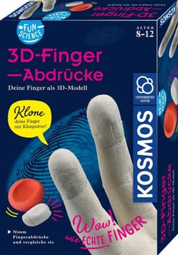 Experimenteerdoos 3D-Vingerafdrukken - Leuke Vingerafdruktechnieken voor Kinderen vanaf 8 jaar — thumbnail 1