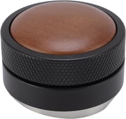 Palm Koffietamper - Ergonomische Tamper - Espresso Bereiden - Constante Druk - 53MM - Walnoothout — thumbnail 2