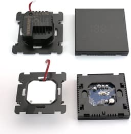 Programmeerbare digitale thermostaat voor vloerverwarming met wekelijks schema en LCD touchscreen — thumbnail 4