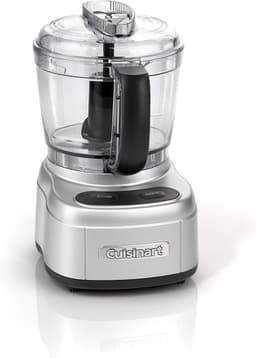 Mini Keukenmachine - Compacte Hakker - Snel Ingrediënten Bereiden - Eenvoudig Schoon te Maken - 900 ml - Zilverkleurig — thumbnail 1