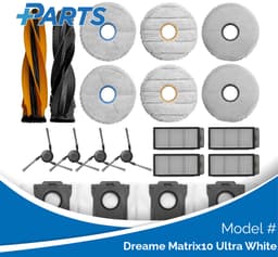 Dreame Matrix10 Ultra White Onderhoudsset (Plus.Parts® alternatief voor RAK76) — thumbnail 1