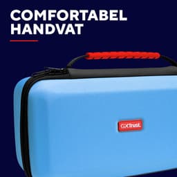 Trust GXT1252B XL HARDCASE – Switch 2 Hardcase – XL Beschermhoes voor Switch 2 – voor Console & Joy–Cons – voor Nintendo Switch 2 – Blauw — thumbnail 3