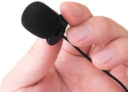Lavalier Dasspeldmicrofoon met 3.5mm Jack AUX aansluiting - 3 Meter Kabel - Geschikt voor Smartphone, Camera en Laptop - zwart — thumbnail 3