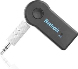 2 in 1 Draadloze Bluetooth 5.0 Ontvanger - 3.5mm Jack Adapter geschikt voor Auto - Muziek luisteren en bellen - Inclusief microfoon — thumbnail 1