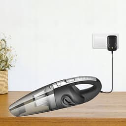120W draadloze handstofzuiger voor in de auto - Auto stofzuiger - 6000 Pa zuigkracht - 2000 mAh - oplaadbaar voor auto, kantoor en thuis — thumbnail 3