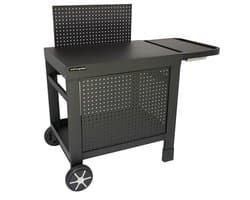 COOK'IN GARDEN REVA 110 PREMIUM buffetkast - 100% metaal - Werkblad (L.108 x B.55 cm) - 1 lage plank, 1 rok, 1 dressoir