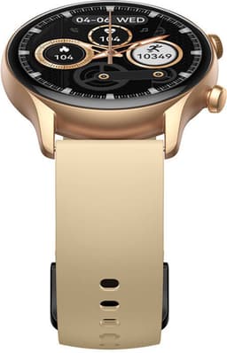 Zeblaze Smartwatch Btalk 3 Plus Voor Android Ios Goud Met Waterbestendigheid Ip67 — thumbnail 3