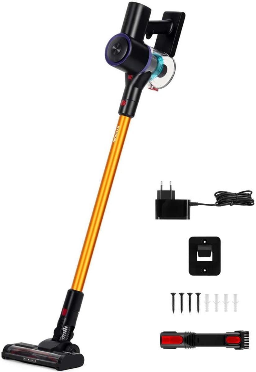 Hyundai Electronics - Draadloze steelstofzuiger - 140W Pro - Sunrise — afbeelding 1