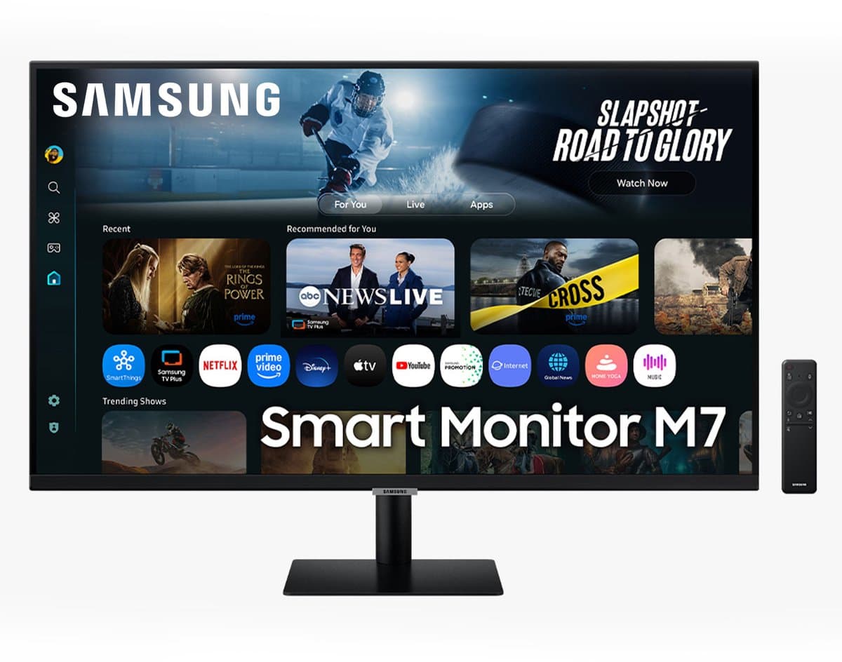 Gaming-Monitor Samsung LS32FM700UUXEN 4K Ultra HD 32" — afbeelding 1