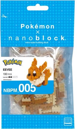 Diverse Pokémon: Eevee Nanoblock Constructiespeelgoed — thumbnail 3