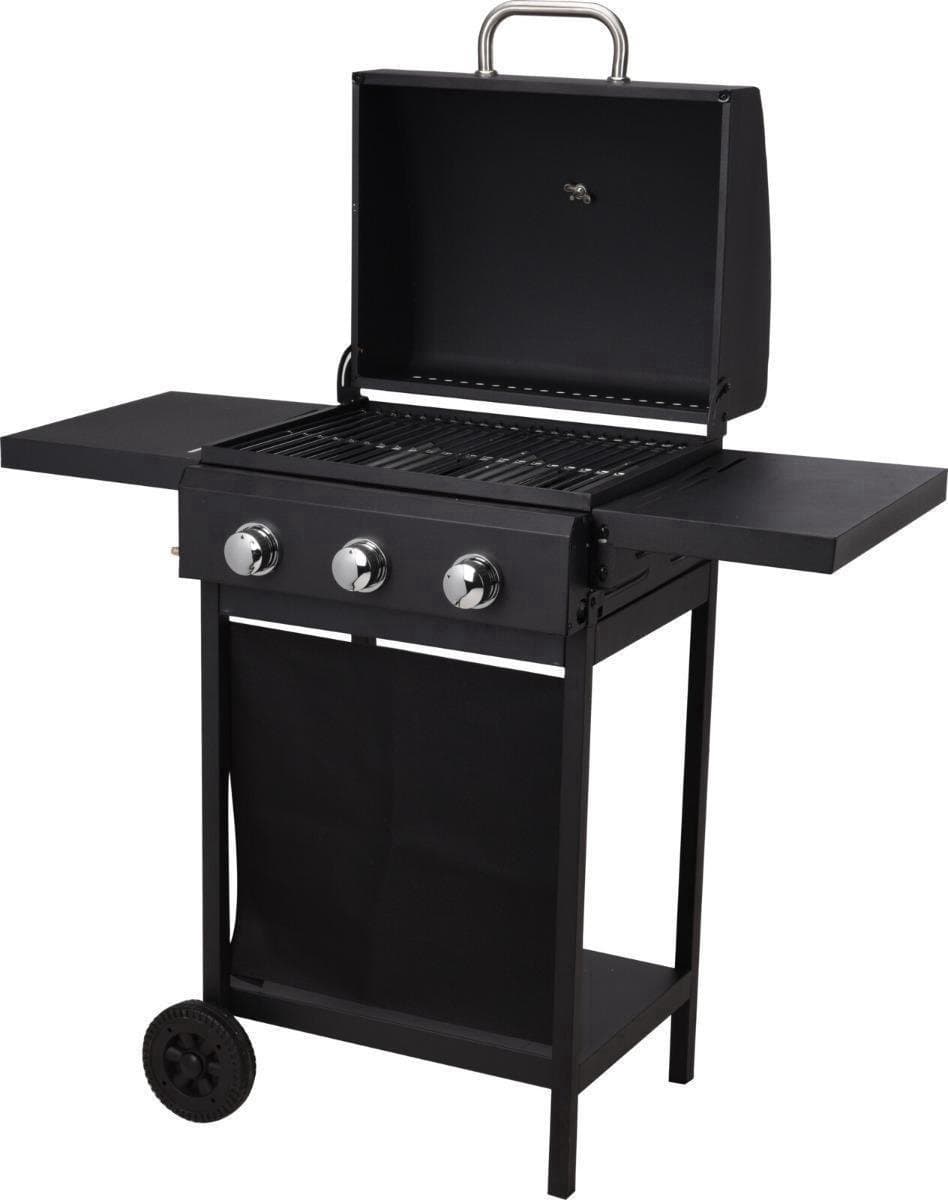 Gas Barbecue Vaggan 139 x 56,5 x 106 cm Black — afbeelding 1