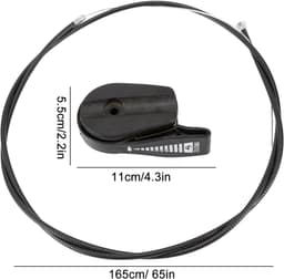 Grasmaaier Kabel 65 Inch - Throttle Kabel - Zwart - Duurzaam voor betrouwbare werking - ShopVlot — thumbnail 5