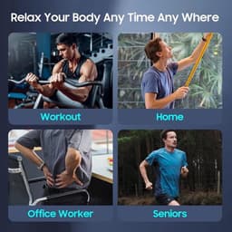 Massagepistool, hoogwaardige percussiemassage voor spierontspanning, professioneel deep tissue massagepistool en handig verwarmd spiermassagepistool voor volledige lichaamsontspanning — thumbnail 5