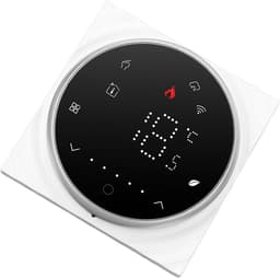 Slimme Ketelthermostaat - Programmeerbare Thermostaat - Energiebesparing Thuis - Nauwkeurige Temperatuurregeling - 13mm Dun Paneel - Wit — thumbnail 4