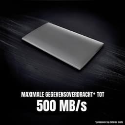 QORA® SSD Externe Harde QORAijven - SSD Externe Harde QORAijf - Grijs - 9cm x 1cm x 6cm — thumbnail 4