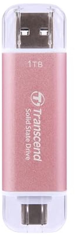 Externe SSD - Draagbare Opslag - Snelle Data Transfer - Compact En Robuust - 1 TB - Roze — thumbnail 3