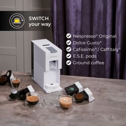 CHiATO switchPLAY Multi-capsule koffiemachine – Wit — thumbnail 4