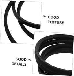 Grasmaaier riem - Aandrijfriem maaidek - Gazononderhoud - Duurzaam rubber - 107 cm lengte - Zwart — thumbnail 5