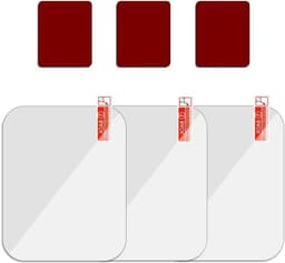Dubbelzijdig Tape - Plakstrips Vervanging - Bevestiging Houder - Inclusief Statische Film - 3 Stuks - Zwart — thumbnail 1