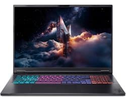 Acer Nitro 18 AI AMD AN18-61-R03X - Gaming Laptop - 18 inch 165Hz - AMD Ryzen AI 7 - 16GB - 512GB SSD - RTX 5060 - Zwart