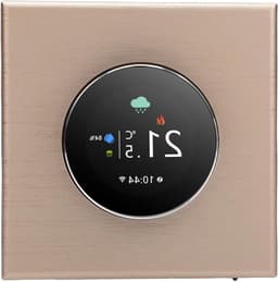 Slimme Thermostaat - App Bediening - Verwarming Regelen - TFT Kleurendisplay - 86x86mm - Wit — thumbnail 1