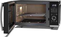 Magnetron met grill - Oven combi - Snel eten bereiden - Ontdooifunctie - 25 Liter - Zwart — thumbnail 5