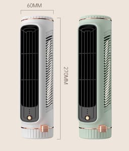 Draagbare airconditioner - Draadloze airconditioner, multifunctionele draagbare airconditioner, efficiënter, flexibelere instelling, energiebesparende technologie, bladloze en stille werking — thumbnail 2