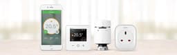 Radiatorthermostaat - Slimme Verwarmingsregelaar - Ruimte-voor-ruimte Verwarming - Open Raam Herkenning - 15 Volt - Wit — thumbnail 3