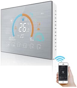 Digitale Thermostaat - Weerstation Binnen - Slim Verwarmen - App Bediening - 500 Gram - Zilver — thumbnail 5