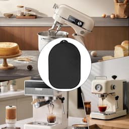 Antislipmat Keukenmachine - Apparaten Pad - Werkblad Beschermen - Eenvoudig Verplaatsen - ca. 40x27 cm - Zwart — thumbnail 3