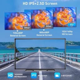 Navigatiesysteem Auto - Dashcam voor auto - GPS Navigatie - Draadloze - 2.5K DVR - Bluetooth Audio - ADAS Systeem - 9" - Achteruitrijcamera - Spraakbesturing — thumbnail 2