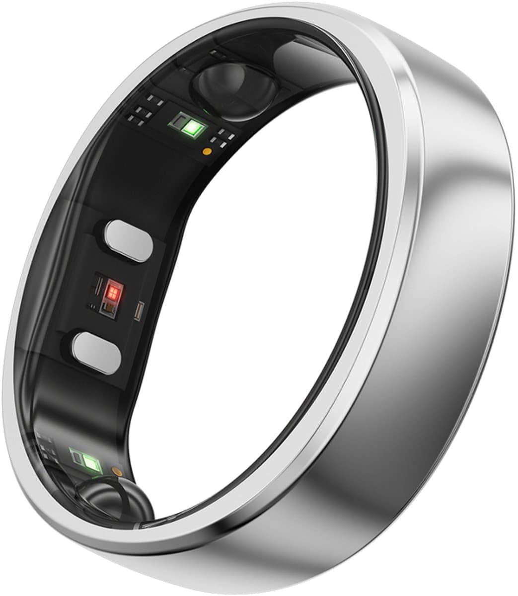 Ringconn Smart Ring Gen 2 Air - Maat-#10 - Kleur: Zilver — afbeelding 1