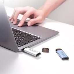 Externe SSD - Draagbare Opslag - Snelle Data Transfer - Compact en Schokbestendig - 512 GB - Blauw — thumbnail 5
