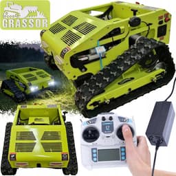 Grassor Robotmaaier Rups MultiForce 550T-G10A Armor - Hybride 550 mm - 2200W Generator, 2x900W — thumbnail 1