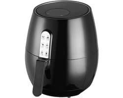 Airfryer XXL - Hete Lucht Friteuse - Gezond Frituren - Olievrij Bakken - 5.2 liter - Zwart