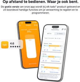tado° Bedrade Slimme Thermostaat X (2e gen.) Multi-Room Starterskit - Incl. 2 Radiatorknoppen - OpenTherm & Relay - Matter, Google Home, Alexa & Apple Home - Wit — thumbnail 2
