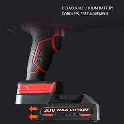 Cordless Caulking Gun, 20V Battery Powered Caulking Gun with 4 Speed, LED Light, Automatic Pull-Back System - ShopVlot — thumbnail 5