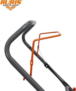 Grasmaaier – Benzinemaaier – Kooimaaier – Tuinmaaier – Motormaaier – 3,3 pk 4-takt Motor – 45 Liter Opvangbak & 40 cm Maaibreedte — thumbnail 1