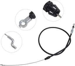 Dailygoods- Gaskabel Universeel - Kabelassemblage - Geschikt voor Grasmaaiers 71221/71227 - Metaal - OEM 99-6837/99-5826 - 1 Stuk - Grasmaaierkabel — thumbnail 5