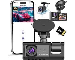 Autocamera - Rijrecorder - Veilige Rit - Met Nachtzicht - 1080P HD - Zwart