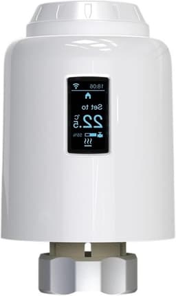 Radiatorkraan Thermostaat - Slimme Verwarming - Energie Besparen - Universele Adapter - M30*15mm - OLED Screen — thumbnail 1